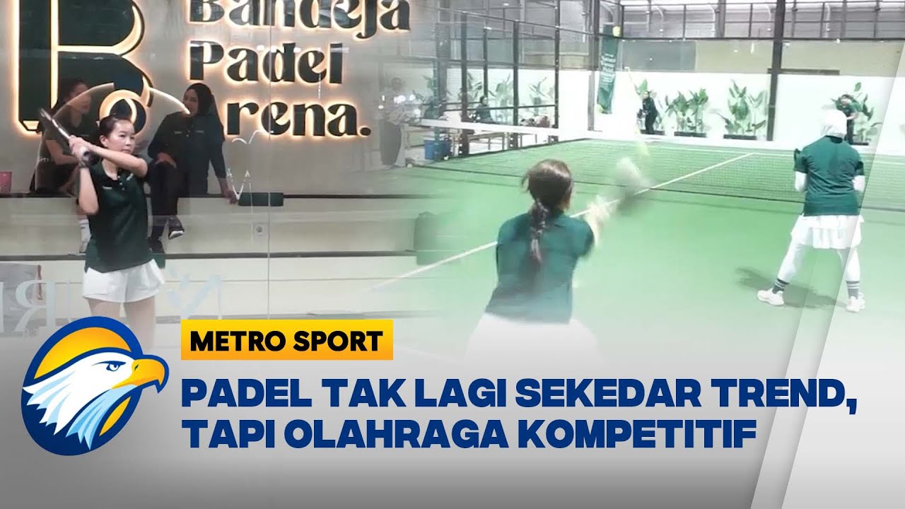 Gelaran Liga Padel Wanita Terbesar di Indonesia | Metro Sport
