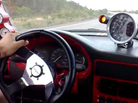 Gol turbo C testando arrancada, 1 e 2, limpinho