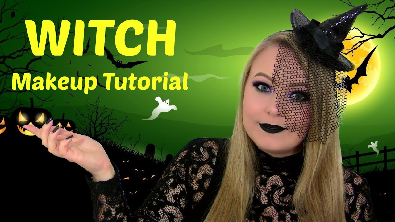 Glamorous WITCH Makeup Tutorial | GlitterGirlC