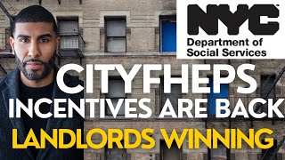 CITYFHEPS Incentives Are Back | NYC Landlords Win