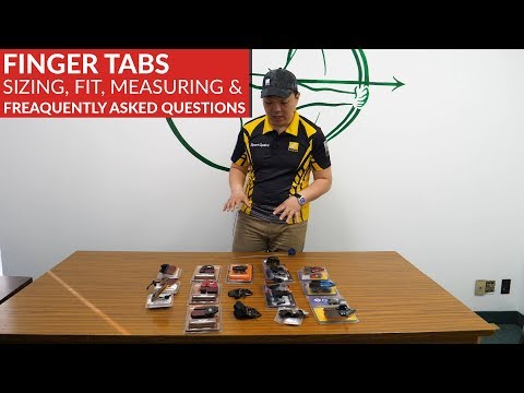 Archery Finger Tabs - What should you Buy? Size comparisons & frequently asked questions.