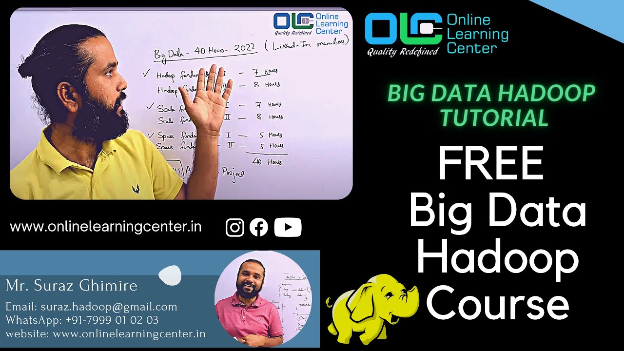 Big Data Tutorial | Grab FREE Big Data Hadoop Program | Hadoop Tutorial | OnlineLearningCenter