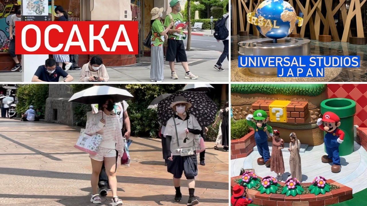 Япония. Осака с детьми. UNIVERSAL STUDIOS JAPAN. Super Nintendo World.