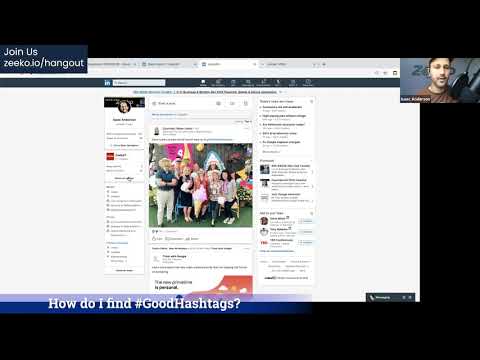 How do I find Good Hashtags on Linkedin?