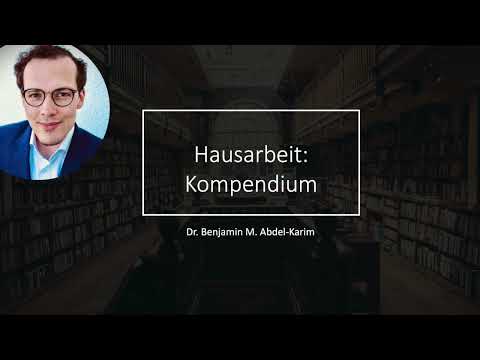Wissenschaftliches Arbeiten - Kompendium