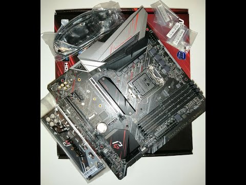 Unboxing MAINBOARD 1151 ASROCK B365M PHANTOM GAMING 4 (New Project)