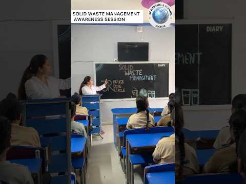 SOLID WASTE MANAGEMENT AWARENESS SESSION | ADHARSHILA SCHOOL ABOHAR |
