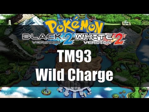 Pokemon Black 2 & White 2 | Where to get TM93 Wild Charge