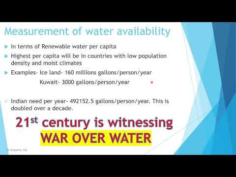 Natural Resources – Water Resources