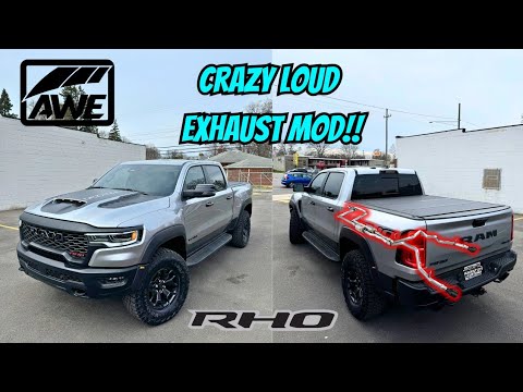 Ram RHO Gets LOUD! AWE Exhaust Install & Sound Test