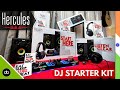 Hercules DJ Starter Kit | All in One Kit for beginner DJs | Starlight, DJ Monitor 32, Serato DJ Lite