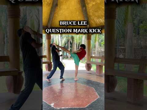 How to Master Bruce Lee’s Question Mark Kick 🥋🥊#shorts #brucelee #questionmarkkick #shorts #uk #yt