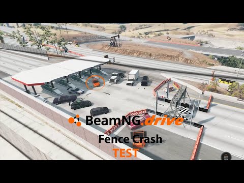 Consecutive Guardrails High Speed Crash Testing - BeamNG DRIVE #1