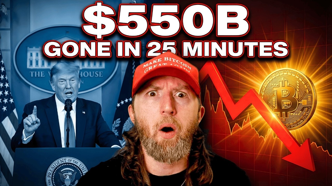 Trump Speaks and Markets CRASH Again! (Time to Buy Bitcoin?)