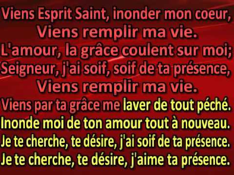 Viens remplir ma vie