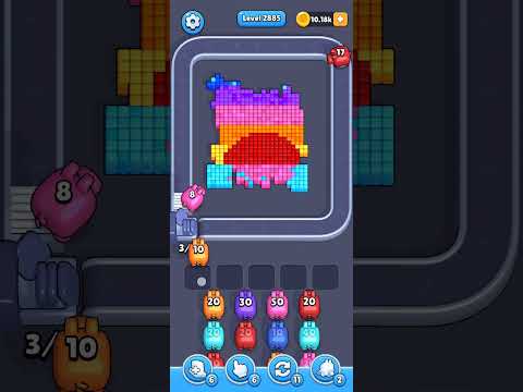 Pixel Flow Level 2885 Komplettlösung