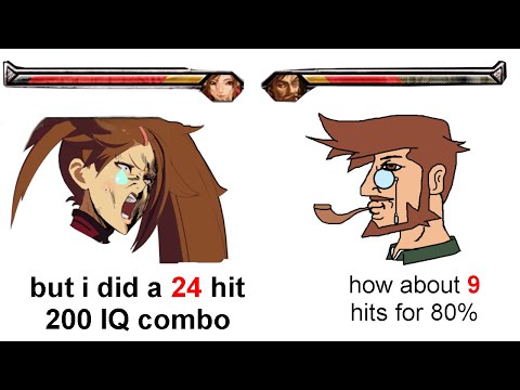 Virgin long combos VS. Chad short combos