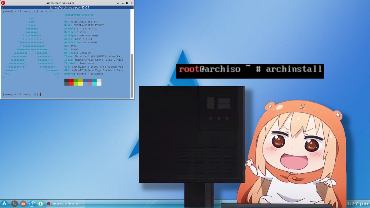 Install Arch Linux The Lazy Way