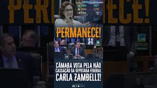 A Câmara dos Deputados deu na madrugada de hoje a resposta que o Brasil esperava