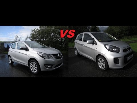 Review & Test Drive: 2015 Opel Karl vs Kia Picanto