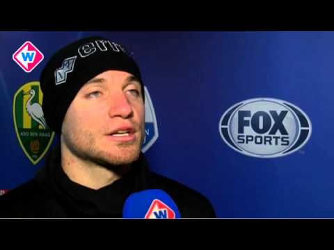 ADO-speler Aaron Meijers blikt vooruit op FC Dordrecht - ADO Den Haag