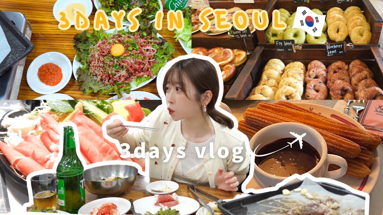 【韓国3日間】18ヶ所巡る大人のグルメ旅 買い物 肌管理 ソウル満喫🇰🇷［羽田〜金浦✈️］
