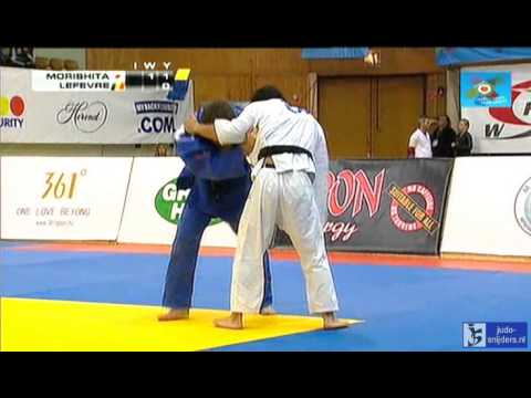 Judo 2013 European Open Men Budapest: Morishita (JPN) - Lefevere (BEL) [-66kg] rep