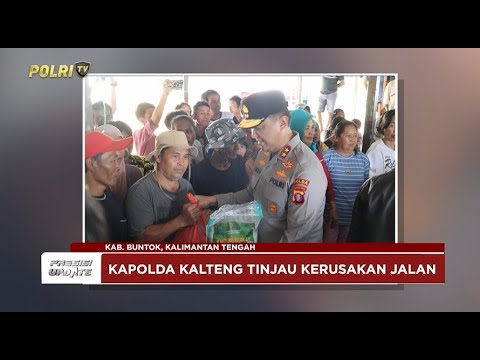 PRESISI UPDATE: KAPOLDA KALTENG SALURKAN BANTUAN UNTUK KORBAN BANJIR DI BARSEL 28/04/2025 (18.00)