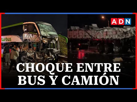 Tragedia en Pitrufquén: choque entre bus y camión en Ruta 5 Sur deja dos muertos y más de 20 heridos