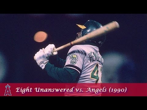 Oakland Athletics Comebacks Episode 7 - Eight Unanswered vs. Angels (1990)