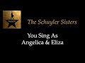 Hamilton - The Schuyler Sisters - Karaoke/Sing With Me: You Sing Angelica & Eliza