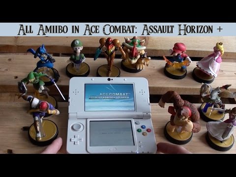 All Amiibo in Ace Combat: Assault Horizon Legacy +