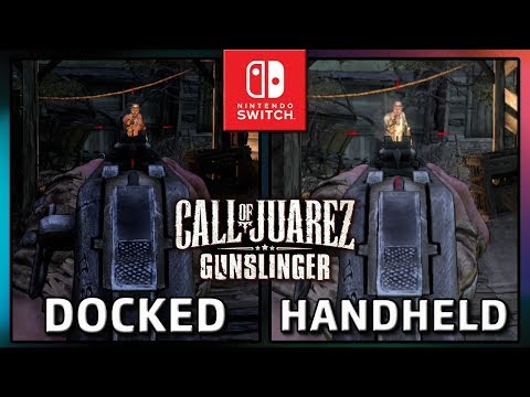 Call of Juarez: Gunslinger | Docked VS Handheld | Frame Rate TEST on Switch