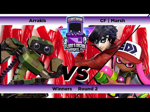 Flynn's Arcade 057 Winners Round 2 - CF | Marsh (Joker Inkling) Vs Arrakis (R.O.B)   SSBU Tournament
