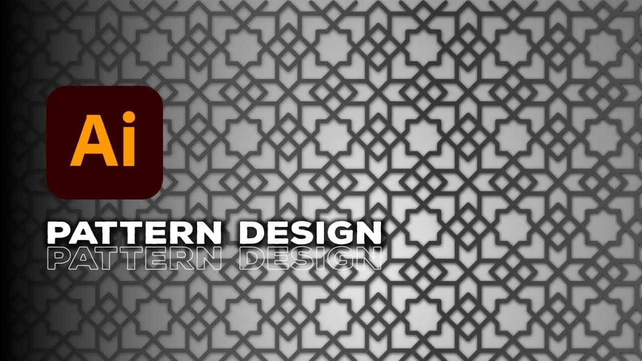 Adobe Illustrator Tutorial: Square-Based Islamic Pattern Design (Step by Step) 