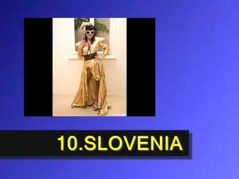 OGAE SECOND CHANCE CONTEST 2011 MY TOP 10