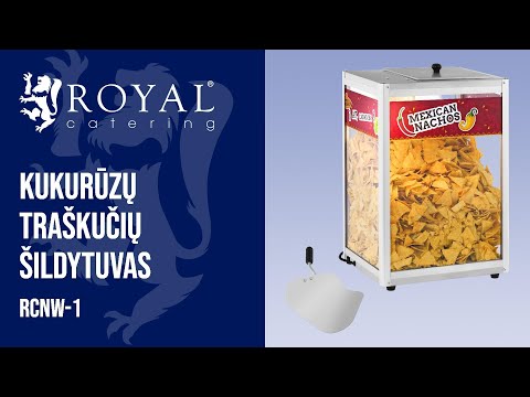 vaizdo įrašas - Kukurūzų traškučių šildytuvas - 160 W