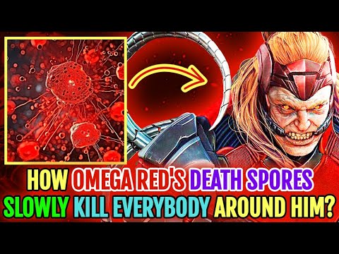 How Does Omega Red's Death Spores Work? These Spores Are So Powerful They Stop Wolverine's Healing