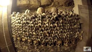 Catacombs of Paris in 4K - Walking Through 6 Million Dead