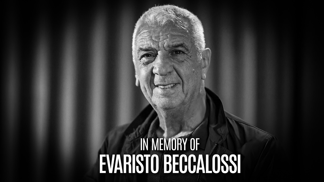 In memory of EVARISTO BECCALOSSI