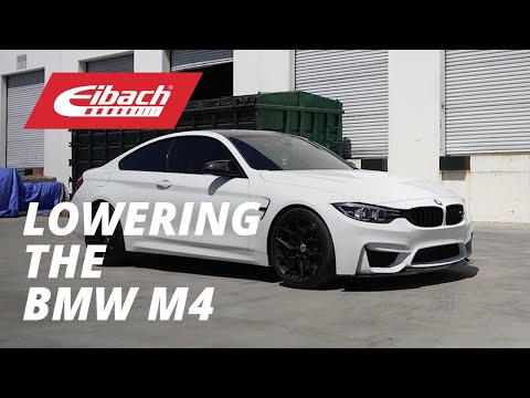 How To: Installing Eibach PRO-KIT lowering springs on the M4!