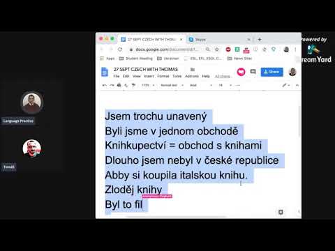 Czech Conversation Practice with Corrections