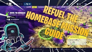 Refuel The Homebase Kenh Video Giáº£i Tri Danh Cho Thiáº¿u Nhi - refuel the homebase guide fortnite save the world pve new mission