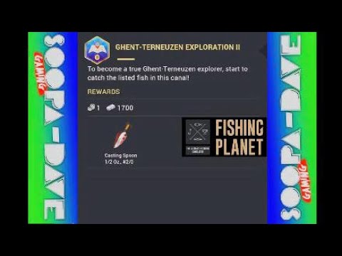 Fishing Planet Ghent-Terneuzen Canal Exploration 2 Mission Netherlands