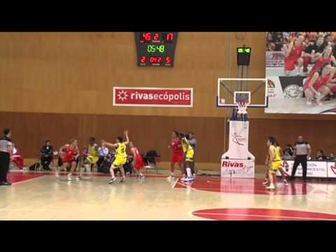 Liga Femenina Jornada 7 Rivas Ecopolis Vs Gran Canaria 2014
