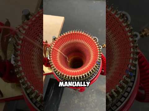 Effortless Sock Knitting 🧶This Machine Knits Socks for You 🧦  #shorts #shortvideo #shortsfeed