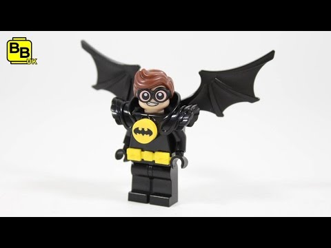 LEGO BATMAN MOVIE ROBIN WINGED AVENGER MINIFIGURE CREATION