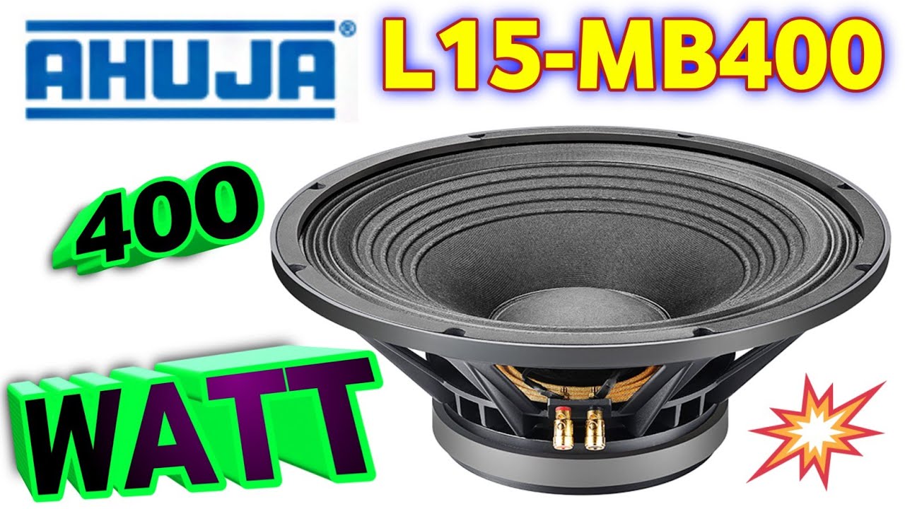 Ahuja 400 watt speaker price | ahuja l15 mb 400 watt speaker price | ahuja l15 mb500 price | DJ gyan
