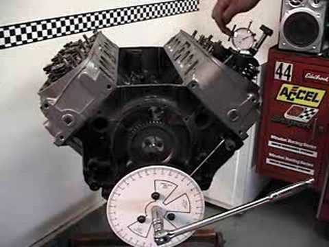 HOW TO CRANKSHAFT CAMSHAFT TIMING DEGREE WHEEL INSTRUCTIONS ON DVD