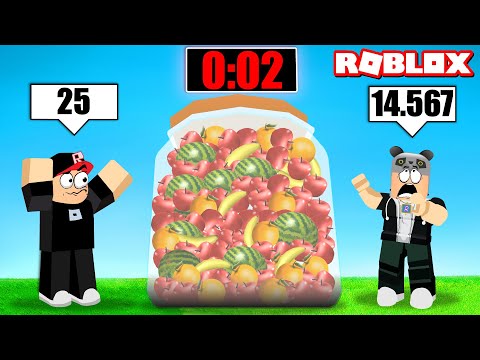 Kaç Tane Meyve Var? Tahmin Et ve Kazan - Panda ile Roblox Guess How Many